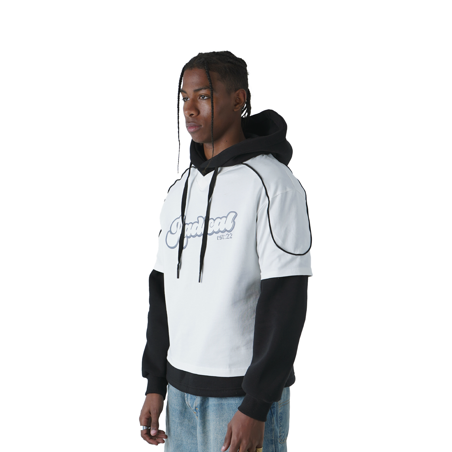 Radical Layered Hoodie