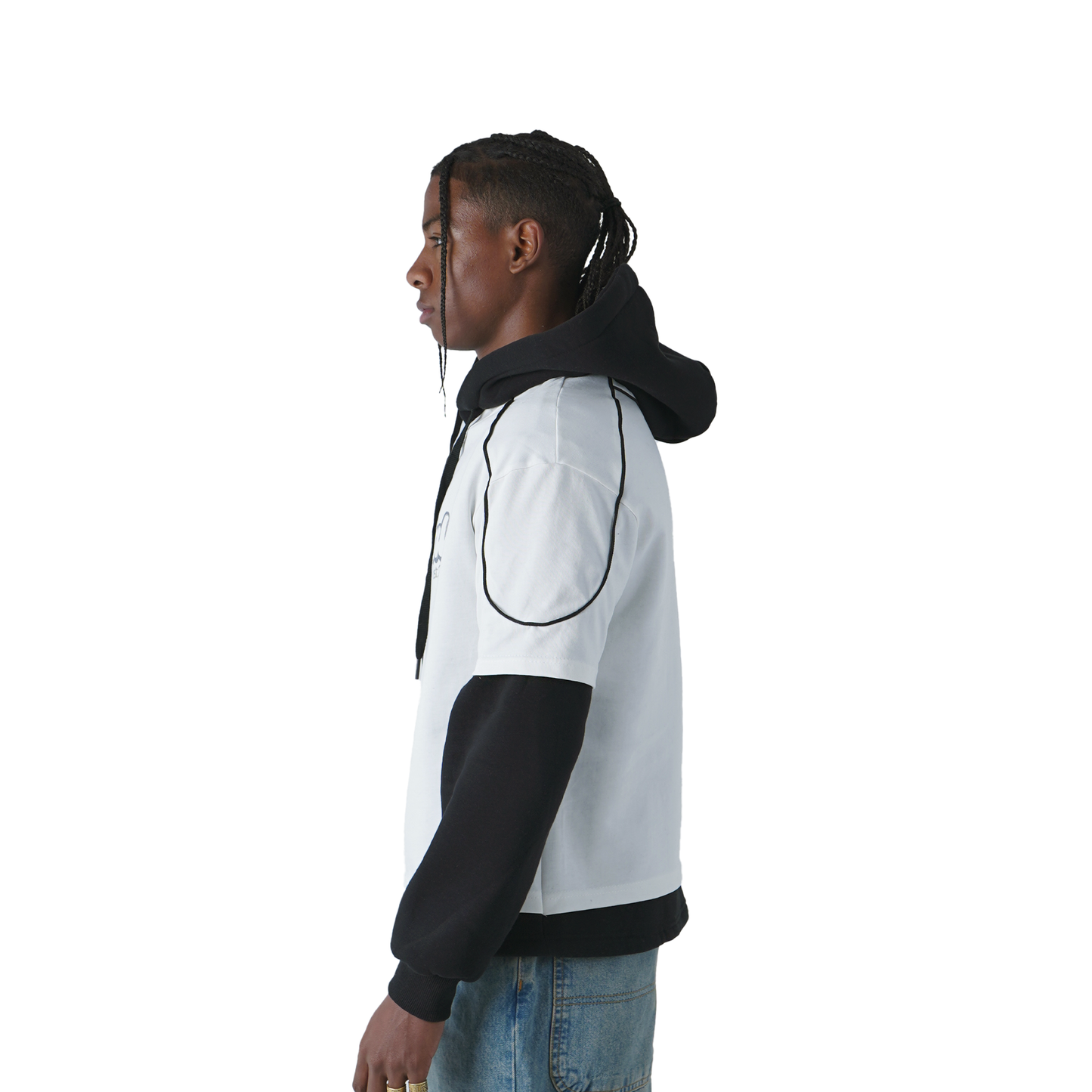 Radical Layered Hoodie