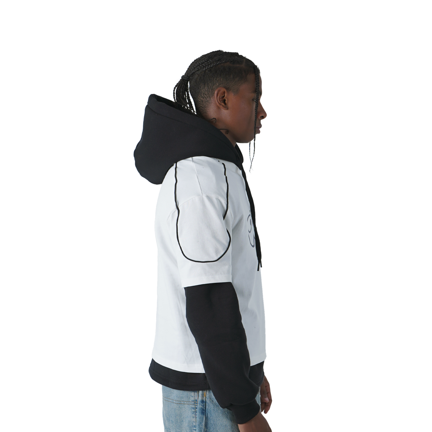 Radical Layered Hoodie